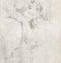 Этюды апостола. 1610-1614 - 353 х 258 мм. Черный мел на серой бумаге. Кембридж (Массачусетс). Художественный музей Фогг, Отдел гравюры и рисунка. Фландрия.