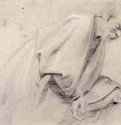 Святой Иосиф. 1619-1624 - 276 х 394 мм. Черный мел, подсветка белым. Вена. Собрание графики Альбертина. Фландрия.