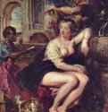 Вирсавия у колодца. Первая половина 17 века - 175 x 126 смДерево, маслоБароккоНидерланды (Фландрия)Дрезден. Картинная галерея