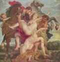 Похищение дочерей Левкиппа. 1618-1820 * - 222 x 209 смХолст, маслоБароккоНидерланды (Фландрия)Мюнхен. Старая пинакотека