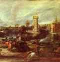 Турнир близ замка. 1635-1640 - 73 x 108 смХолст, маслоБароккоНидерланды (Фландрия)Париж. Лувр
