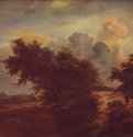 Пейзаж в дюнах с кустарником. Вторая треть 17 века - 66 x 65 смХолстБароккоНидерланды (Голландия)Париж. Лувр