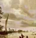 Речной пейзаж. 1632 - 34 x 51 смДеревоБароккоНидерланды (Голландия)Гамбург. Кунстхалле