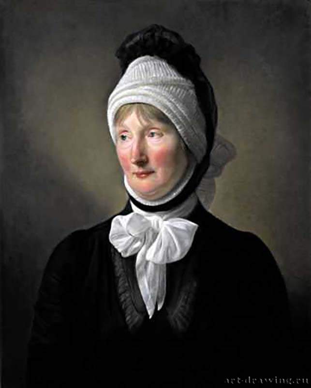 Маргарет Сим, миссис Джон Уилсон, 1797 г. - Пастель, бумага; 68,50 x 56,0 см. Национальная галерея Шотландии. Эдинбург. Великобритания.