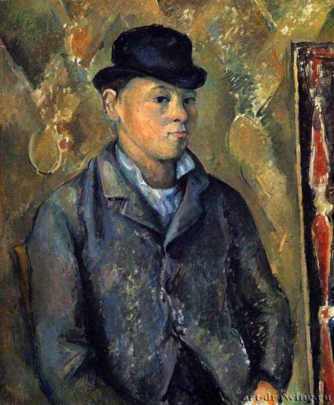 Портрет сына. 1888-1890 - 64,5 x 54 смПастельПостимпрессионизмФранцияВашингтон. Национальная картинная галерея