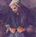 Старуха с чётками. 1895-1896 - 80 x 64 смХолст, маслоПостимпрессионизмФранцияЛондон. Национальная галерея