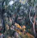Лес у скальных пещер над Чёрным замком. 1900-1904 - 90,7 x 71,4 смХолст, маслоПостимпрессионизмФранцияЛондон. Национальная галерея