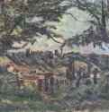 Пейзаж. 1879-1882 - 74 x 93 смХолст, маслоПостимпрессионизмФранцияСтокгольм. Национальный музей