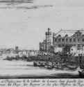 Лувр. 1650-1655 - 119 х 238 мм. Офорт. Карлсруэ. Кунстхалле, Гравюрный кабинет. Франция.