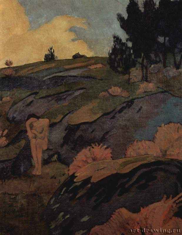 Меланхолия. 1890 - 73 x 60 смХолст, маслоСимволизм, группа "Наби"ФранцияПариж. Частное собрание