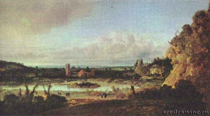 Пейзаж. Первая треть 17 века - 29 x 46 смДерево, холстБароккоНидерланды (Голландия)Роттердам. Музей Бойманс ван Бейнинген