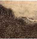 Проезжая дорога среди скал. 1621-1632 - Офорт, черный оттиск 163 x 246 мм Риксмузеум Амстердам