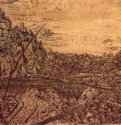 Горная долина со сломанной сосной. 1621-1632 - Офорт и гравюра сухой иглой, черный оттиск на грунтованной светло-коричневым бумаге 280 x 411 мм Британский музей Лондон