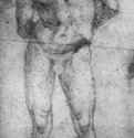 Христос у позорного столба. 1518 - Флоренция. Галерея Уффици, Кабинет рисунков и гравюр.