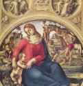 Мария с младенцем. Первая четверть 16 века - 170 x 115 смДеревоВозрождениеИталияФлоренция. Галерея Уффици