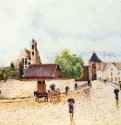 Дождь в Море-сюр-Луэн. 1887-1888 - 54 x 73 смХолст, маслоИмпрессионизмФранцияЧастное собрание