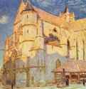 Церковь в Море. 1893 - 65 x 81 смХолст, маслоИмпрессионизмФранцияРуан. Музей изящных искусств