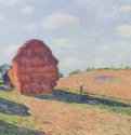 Стога сена. 1895 - 60 x 73 смХолст, маслоИмпрессионизмФранцияГамбург. Галерея акварелей
