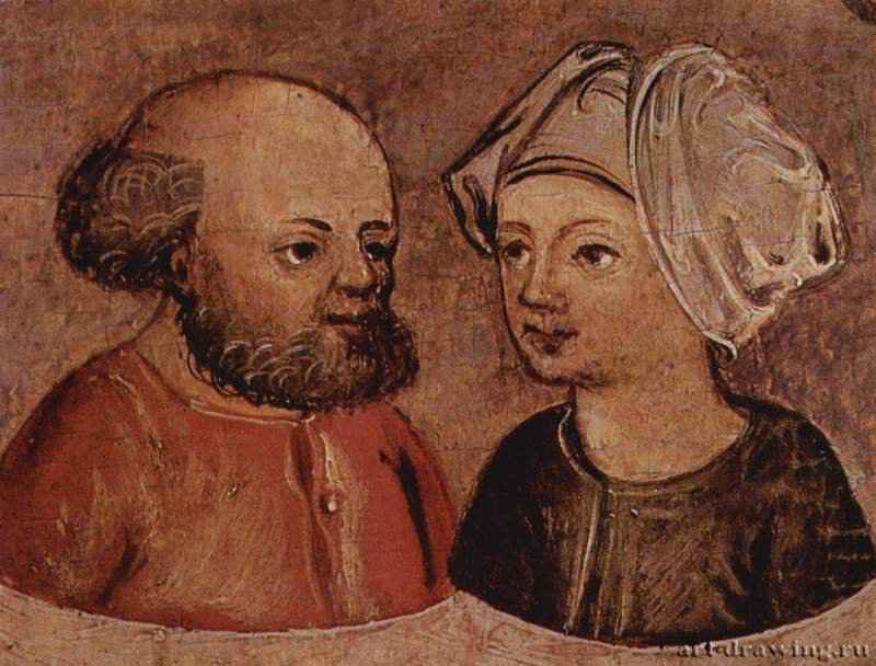 Месса св. Георга. Фрагмент. Начало 16 века - Дерево, маслоВысокая готикаГерманияСанкт-Петербург. Государственный ЭрмитажСреднерейнская школа