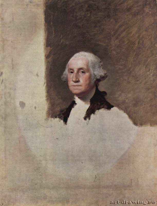 Стюарт, Гилберт: Портрет Джорджа Вашингтона, 1796.