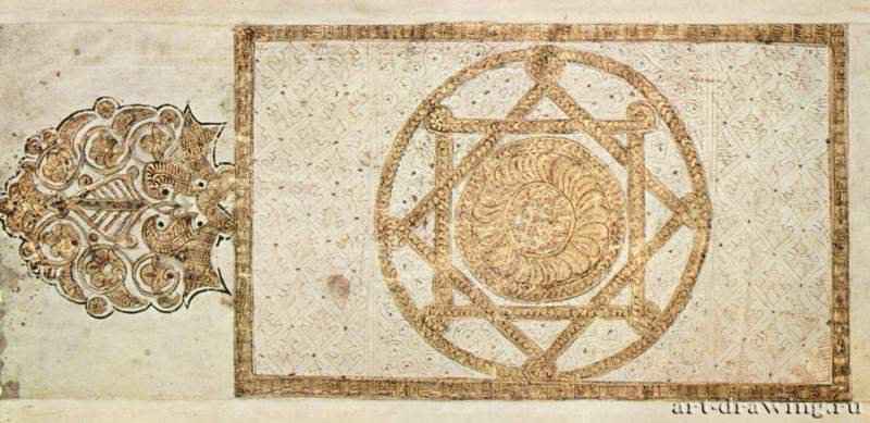 Сирийский художник: Титульный лист Корана, 900.