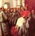 Св. Бонавентура принимает посланцев императора. 1640-1650 * - Холст, маслоБароккоИспанияПариж. Лувр
