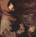 Молящийся св. Франциск с черепом. 1658 * - 64 x 53 смХолст, маслоБароккоИспанияМюнхен. Старая пинакотека