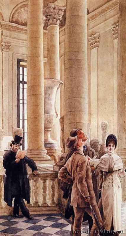 Тиссо, Джеймс — В Лувре. 1879 - 1880 г.