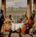 Пир Клеопатры. 1743-1744 - 249-349 смХолст, маслоРококоИталияМельбурн. Национальная галерея штата Виктория