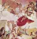 Фрески из императорского зала Вюрцбургского дворца. Фреска в плафоне. Европа. 1750-1753 - ФрескаРококоИталияВюрцбург. Замок