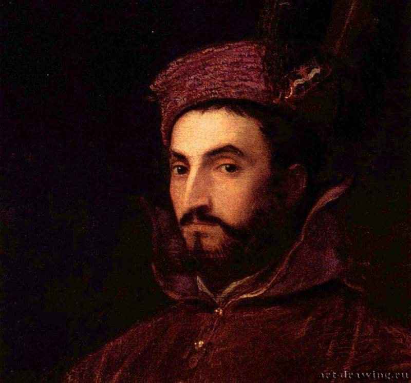 Портрет Ипполито де'Медичи. 1532-1533 - 138 x 106 см. Холст, масло. Возрождение. Италия. Флоренция. Палаццо Питти.