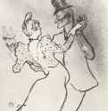 Ла Гулю и Валентин. 1894 - 298 х 230 мм Литография Постимпрессионизм Франция