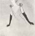 Иллюстрация к альбому "Иветт Гильбер". 1894 - Литография Постимпрессионизм Франция