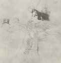 Мэй Бельфор в Ирландско-американском баре. 1895 - 320 х 258 мм Литография Постимпрессионизм Франция