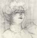 Жанна Хейдинг. 1895 - 289 х 245 мм Литография Постимпрессионизм Франция