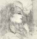 Жанна Хейдинг 1895 - 295 х 242 мм Литография Постимпрессионизм Франция