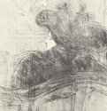 Клео де Мерод. 1895 - 295 х 241 мм Литография Постимпрессионизм Франция