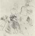 Чествование Мольера в Театре Антуана. 1897 - 227 х 190 мм Литография Постимпрессионизм Франция