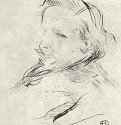 Портрет Франсиса Журдена. 1898 - 170 х 102 мм Офорт и гравюра сухой иглой Постимпрессионизм Франция