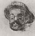 Портрет Анри Сомма. 1898 - 170 х 103 мм Офорт и гравюра сухой иглой Постимпрессионизм Франция