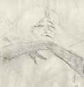 Английская серия "Иветт Гильбер". 1898 - 300 х 240 мм Литография Постимпрессионизм Франция