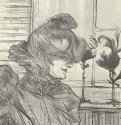 Мaдам Ле Маргуин. 1899-1900 - 315 х 247 мм Литография Постимпрессионизм Франция
