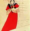 Жардан де Пари, Жанна Авриль, плакат. 1883 - 130 x 95 см Цветная литография Частное собрание Постимпрессионизм Франция