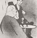 Серия "Кафешантан", Дюкар в "Амбассадоре". 1893 - 259 х 195 мм Литография Постимпрессионизм Франция