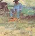 Юный гуляка Селейран. 1882 - 61 x 51 смХолст, маслоПостимпрессионизмФранцияАльби. Музей Тулуз-Лотрека