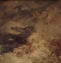 Огонь на море. 1834 - 171,5 x 220 см. Холст, масло. Романтизм. Великобритания. Лондон. Галерея Тейт.