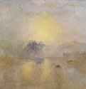 Норем-касл при восходе солнца. 1835-1840 - 90,8 x 122 см. Холст, масло. Романтизм. Великобритания. Лондон. Галерея Тейт.