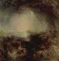 Тень и мрак: вечер перед потопом. 1843 - 78,7 x 78 см. Холст, масло. Романтизм. Великобритания. Лондон. Галерея Тейт.