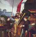 Муций Сцевола перед царём Порсеном. 1531 - 97,5 x 68,2 см. Дерево. Возрождение. Германия. Дрезден. Картинная галерея.