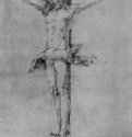Христос на кресте. 1533 - 388 х 288 мм. Перо коричневым тоном, на бумаге. Вена. Собрание графики Альбертина. Германия.